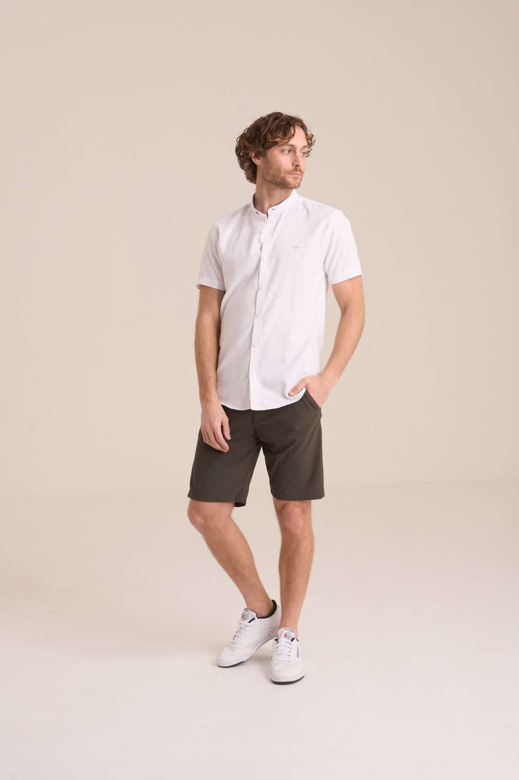 Camisa de Manga Corta Blanco MC-2511