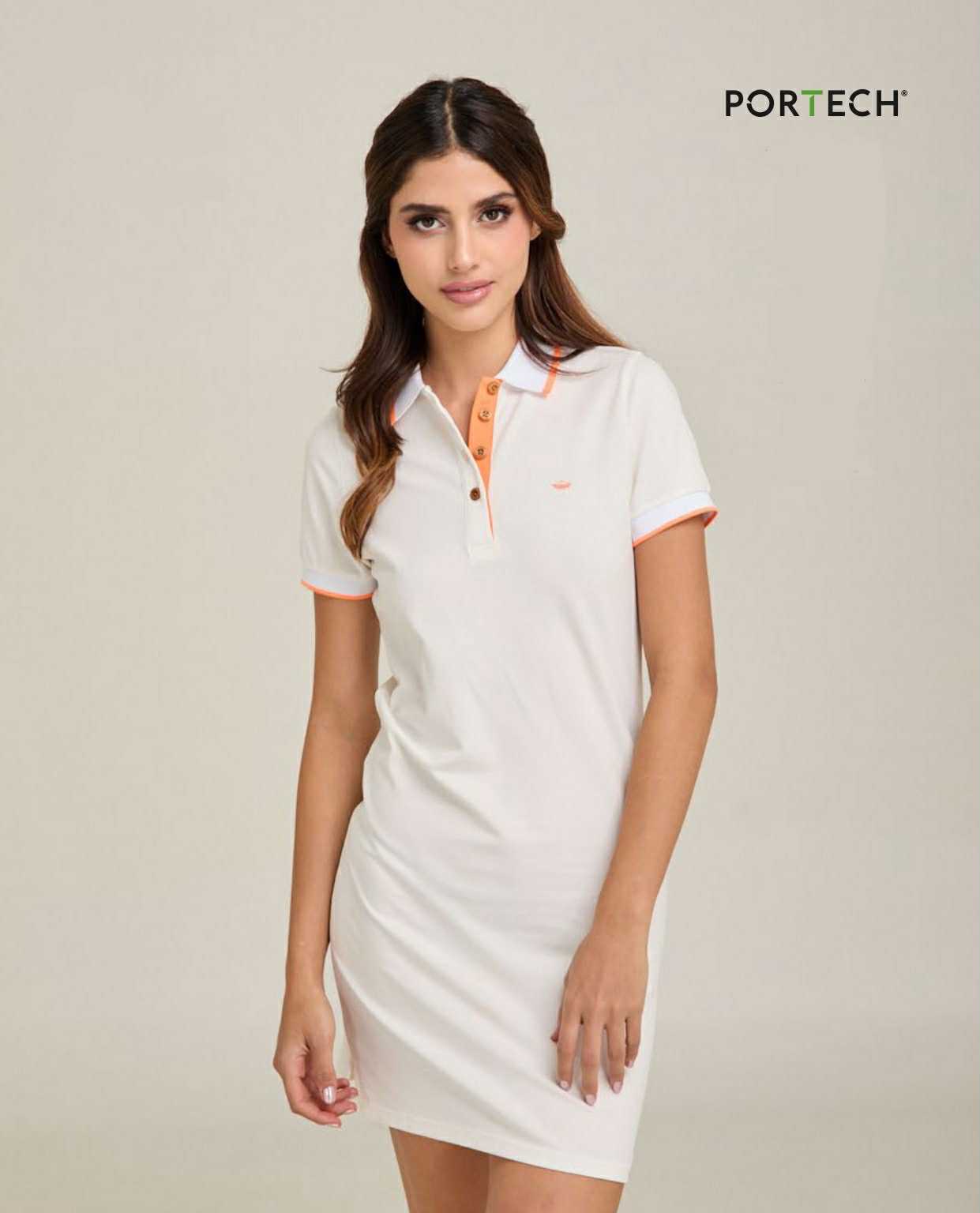 Vestido Camisero Edición Especial Blanco DVE-2541