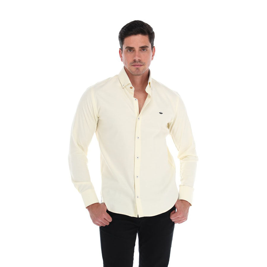 Camisa de Manga Larga Amarillo C-16
