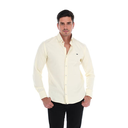 Camisa de Manga Larga Amarillo C-16