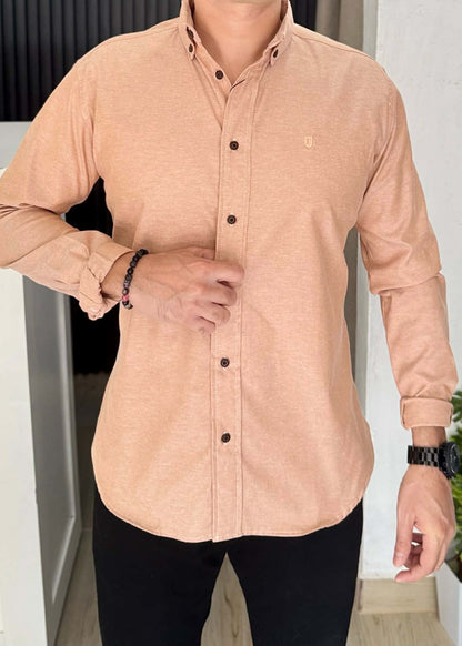 Camisa de Manga Larga Arena Oxford FOR 3306