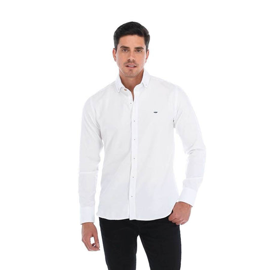 Camisa de Manga Larga Blanco C-15