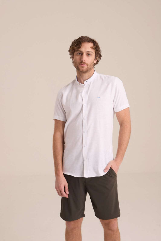 Camisa de Manga Corta Blanco MC-2511