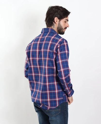 Camisa De Manga Larga A Cuadros Idali